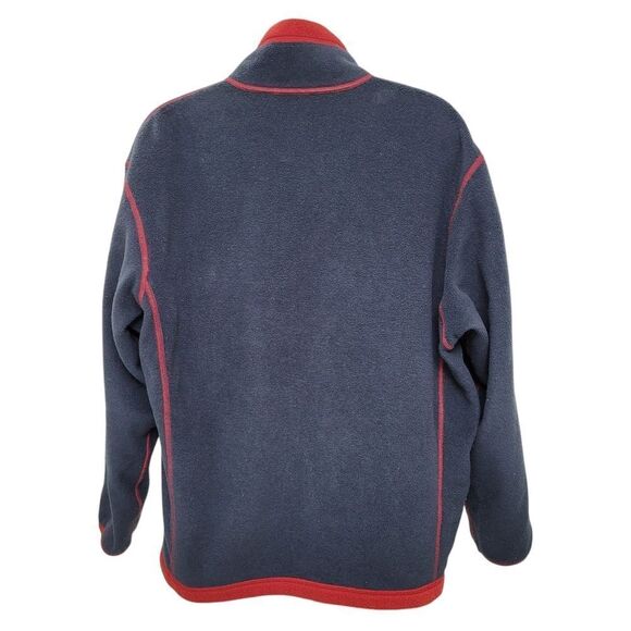 2/$20 Red & Navy Blue Double Sided Fleece Jacket Size: Large - Picture 5 of 10